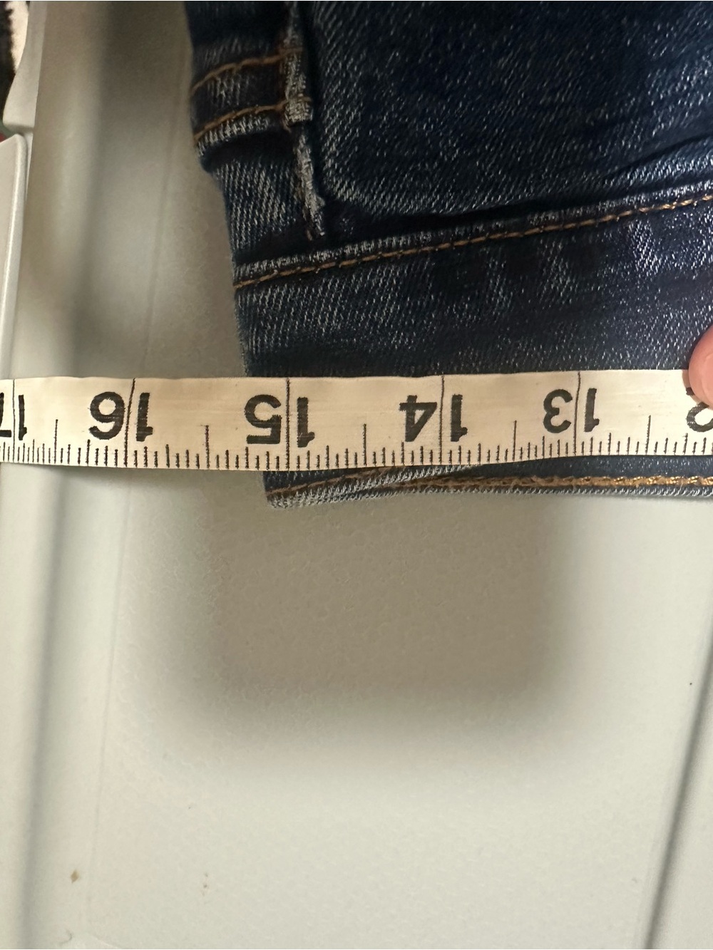 Abercrombie and Fitch the ankle straight ultra high rise medium wash 29 - Picture 4 of 8